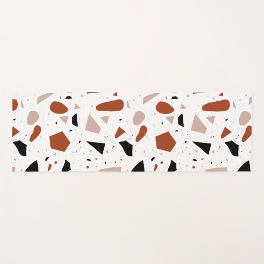 テラモダンッツォ幾何学美学ボホヨガマット ヨガマット (正面(横))