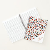 テラモダンッツォ模様モノグラム ノートブック (内部)