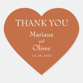 テラモダン縁どコッタ結婚ミニマル ハートシール