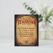 テララワペパ ポストカード (スタンド正面)