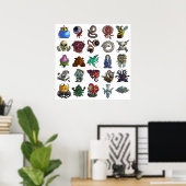 テラリアスオールボス ポスター (ホームオフィス)