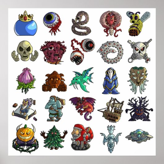 テラリアスオールボス ポスター (正面)