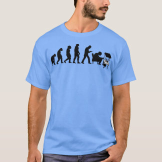 テラリウム水族館爬虫類進化テラリウム Tシャツ