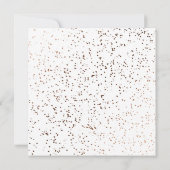 テラリウム結婚は幾何学模様の広場 招待状 (裏面)