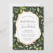テラリウム結婚式招待状 招待状 (正面)