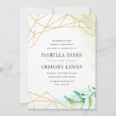 テラリウム結婚式招待状 招待状 (正面)