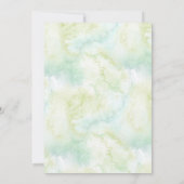 テラリウム結婚式招待状 招待状 (裏面)