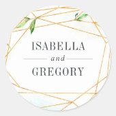 テラリウム |グリーンボタニカル結婚ズ ラウンドシール (正面)