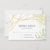 テラリウムRSVPカード 出欠カード (正面)