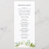 テラリ結婚ウム式計画 プログラム (裏面)