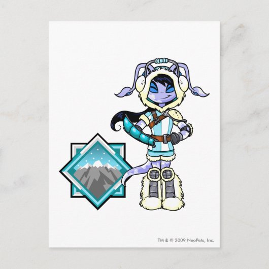 テラーマウンタティンチームキャプテン1 ポストカード (正面)