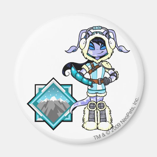 テラーマウンタティンチームキャプテン1 マグネット (正面)