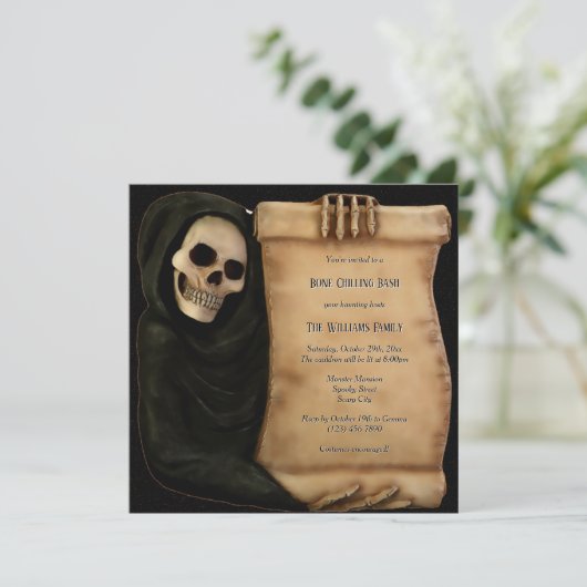 テラー ハロウィン 招待状 (スタンド正面)