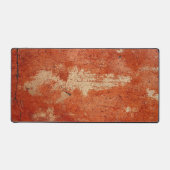 テラ動揺してグランジコタ絵を描ロフトデコクールール デスクマット (正面)