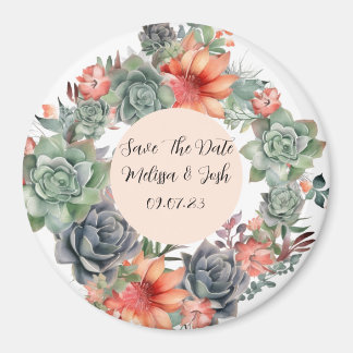 テラ素朴コッタとシルバーセージリースマグネット マグネット