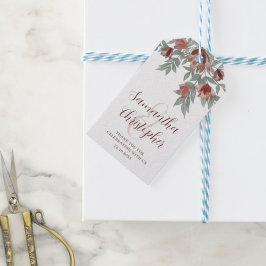 テラ素朴コッタフローラ結婚式の引き出物 ギフトタグ