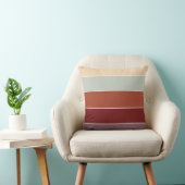 テラ素朴コッタベージュストライプ秋 クッション (椅子)