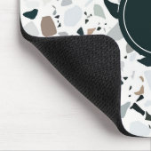 テラ自然ゾ石模様モノグラム マウスパッド (コーナー)