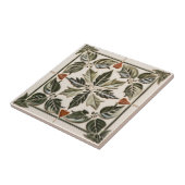 テラ葉コッタとアイボリーカラーズトスカーナスタイル タイル (側面)