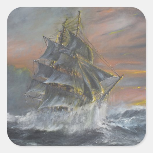 テラ・ノヴァは激しいゲール・ドーンへと向かう スクエアシール (正面)