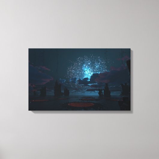 テラ・メカニカ キャンバスプリント (正面)