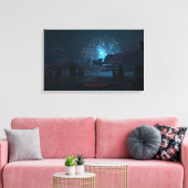 テラ・メカニカ キャンバスプリント (インサイチュ (リビング))