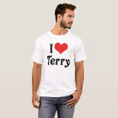 テリが大好き Tシャツ (正面フル)