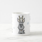 テリアのトナカイのマグ コーヒーマグカップ (中央)