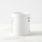 テリアの母、私の名において第一 コーヒーマグカップ (中央)