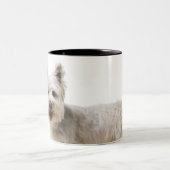 テリアの閉めて下さい ツートーンマグカップ (中央)