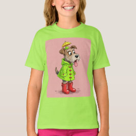 テリアはレインコートで、Natasha Us Tシャツ