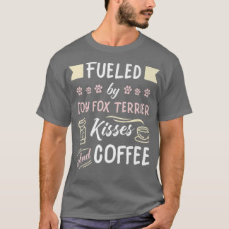 テリアキスとコーヒーのおもちゃ Tシャツ
