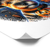 テリアドッグハロウィーン ポスター (角)