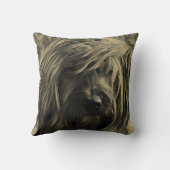 テリアドッグ顔 クッション (裏面)