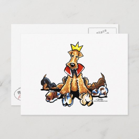 テリアーズの王アイレデール ポストカード (正面/裏面)