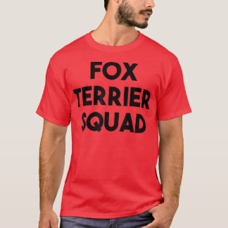テリア犬の恋人の面白いテリア分隊 Tシャツ