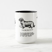 テリア犬3匹の品種 マグカップ (中央)