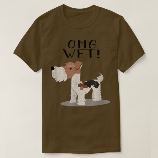 テリア用OMG WFTワイヤ Tシャツ (デザイン正面)