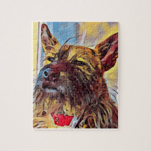 テリア絵画ーのジグソーパズル – 独自の写真を追加 ジグソーパズル (縦)