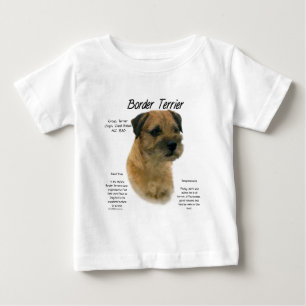 テリア縁どーの履歴デザイン ベビーTシャツ