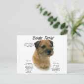 テリア縁どーの履歴デザイン ポストカード (スタンド正面)