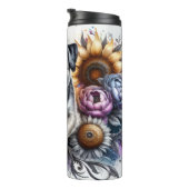 テリア縁どーの楽しいフローラの旅 タンブラー (回転右)