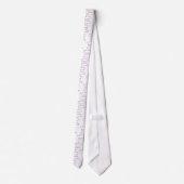 テリア縁どーフーリーバー ネクタイ (裏面)