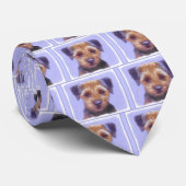 テリア縁どー絵画ズ – かわいいオリジナルドッグアート ネクタイ (ロール)