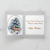 テリア縁どー・クリスマス・ギフト シーズンカード (内部)