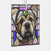 テリア縁どー「ステンドグラス」 ガラスオーナメント (正面右)