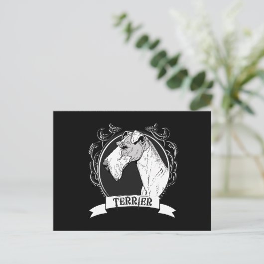 テリア (2) ポストカード (スタンド正面)