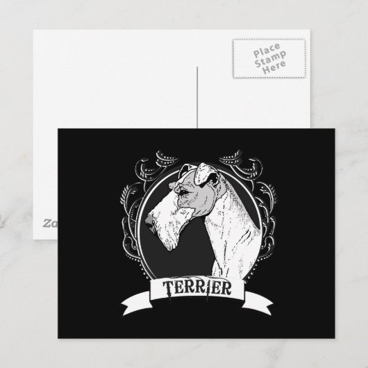 テリア (2) ポストカード (正面/裏面)