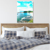 テリガル中央海岸NSWオーストラリア キャンバスプリント (インサイチュ (寝室))