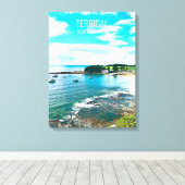 テリガル中央海岸NSWオーストラリア キャンバスプリント (インサイチュ (ウッドフロア))